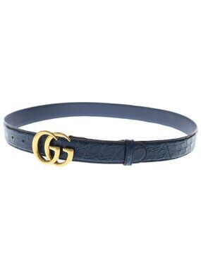 Authentic Gucci Women\'s Burgundy Lizard Leather Belt 411728 Sz 38 Made In Italy GUCCI Wide Burgundy Wine Lizard and Leather Women main image 2